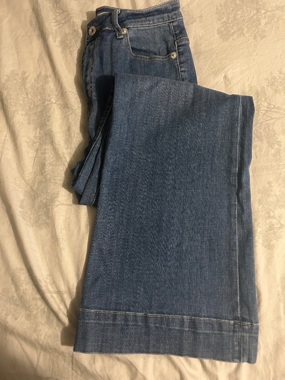 Stetson- high rise wide leg jeans- size 10 long